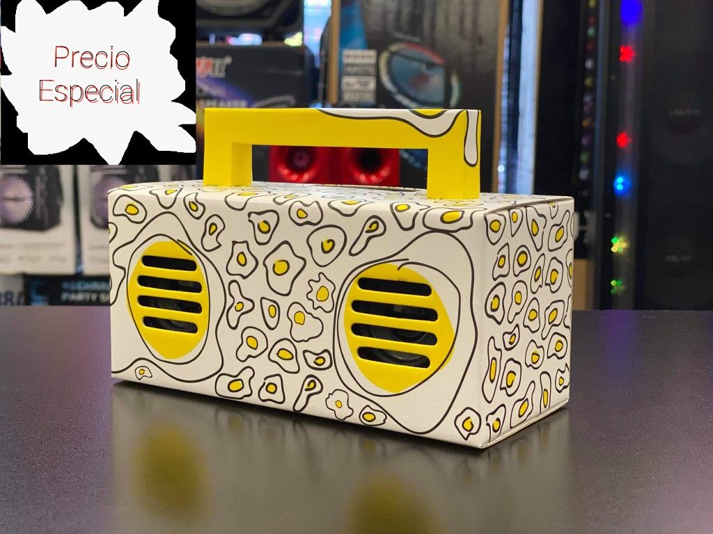 Speaker Bluetooth Inlambrico USB SD Card FM Radio Inlambrico 