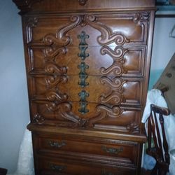 Spanish Mediterranean-style Bedroom Suit