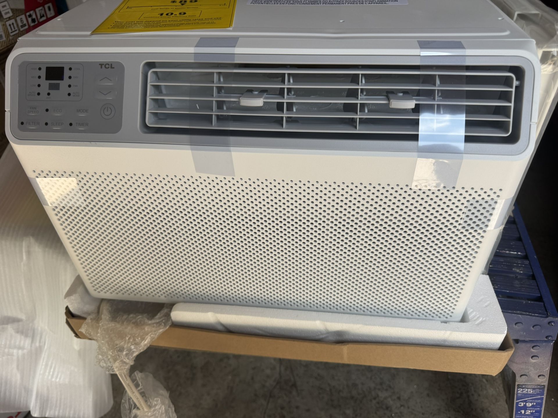New In Box TCL Smart Air Conditioner 10,000 btu With Remote. Standard Outlet . Must Pickup.