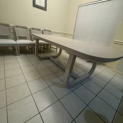 DINING TABLE SET (7.5 ft x 3.7ft)