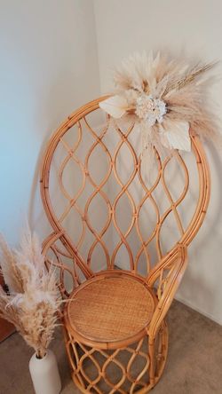 peacock chair