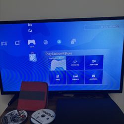 Ps3 slim with loads of games, no controller