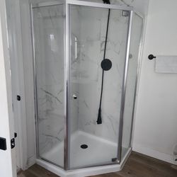 Corner  Shower Glass Doors