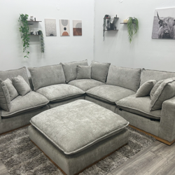 Modern Cloud Sectional Couch NEW - Free Delivery
