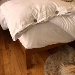 King Size Bed Frame (& Mattress)