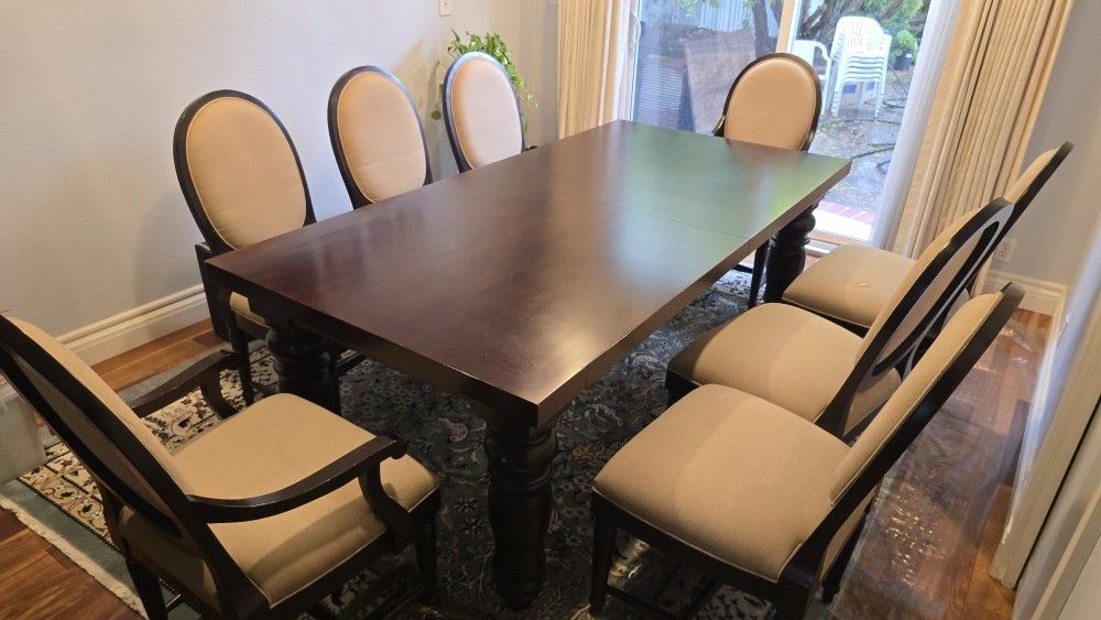 Restoration Hardware Dining Table + Chairs