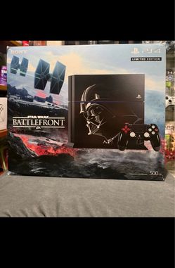 PS4 Limited Edition Star PS4 Limited Edition Star Wars Battlefront Console 500GB Trade for Xbox same condition