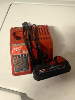Milwaukee charger and battery