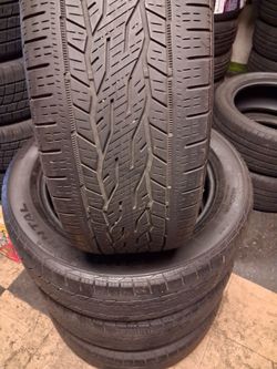 Used tire 255 55 20  include mount