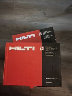 Hilti Firestop CFS-SL-RK 2” Kits New