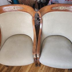 French Directoire Arm Chairs 
