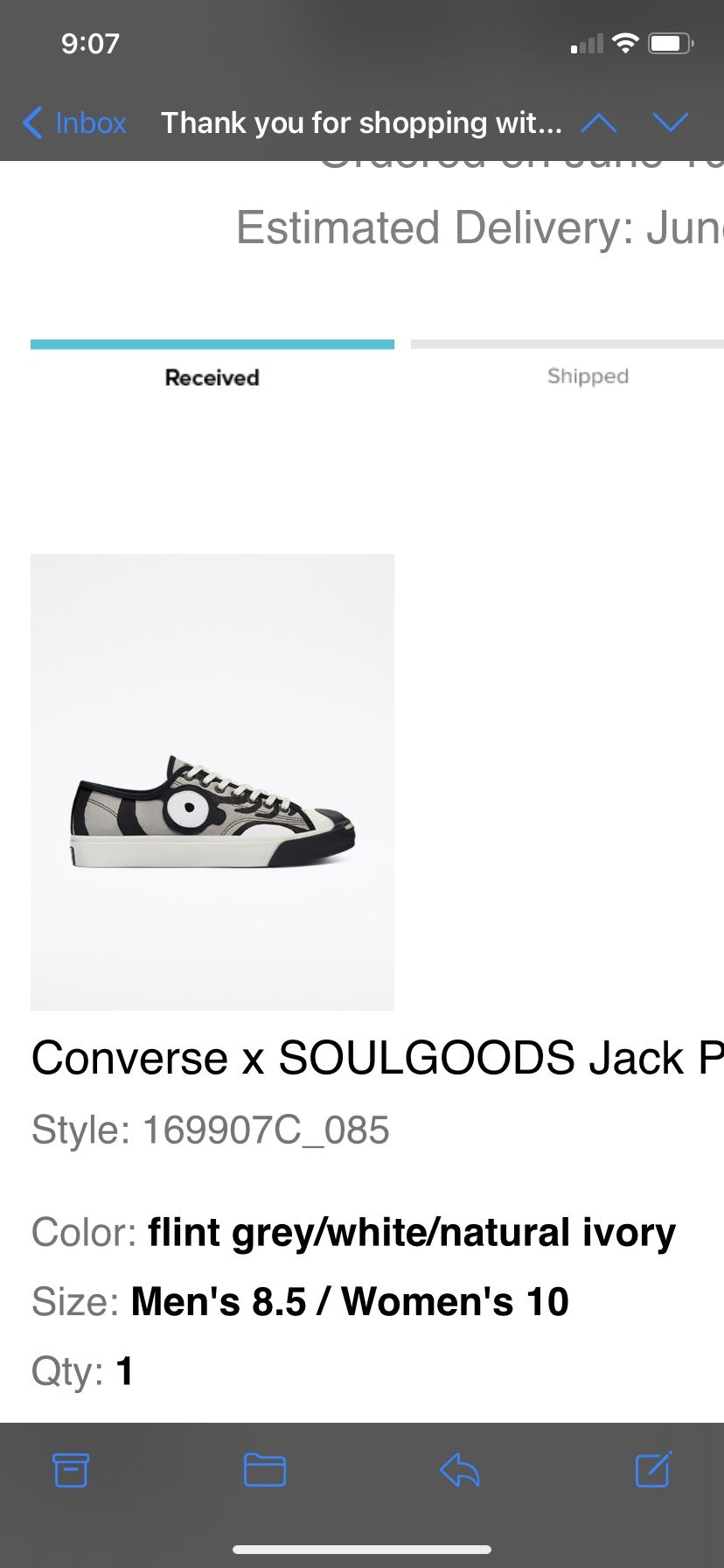 Converse Soulgoods Jack Purcell New