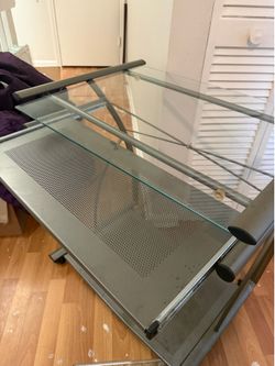 Glass Computer Desk