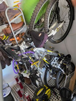 Two Mongoose Bikes