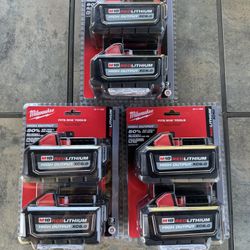Batteries XC6.0 Pack of 2 Milwaukee M18 (each Package)