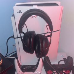 Ps5 Slim Console And TV 