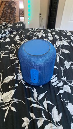 Blue Portable Bluetooth Speaker