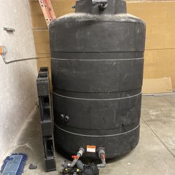 500 Gallons  Black Water Tank 