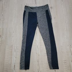 FP Movement by Free People Boro Colorblock Gray and Navy Leggings