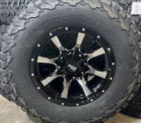Off Road Rims Titan Wheels Silverado Tundra Ram F-150 Balistic Pro Comp KMC Method Tacoma Wrangler Yukon Tahoe 