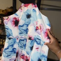 Halter Floral Romper