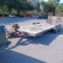 20 Foot By 7 Foot Wide Car Trailer 