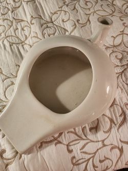 Vintage Porcelain Bed Pan Urinal