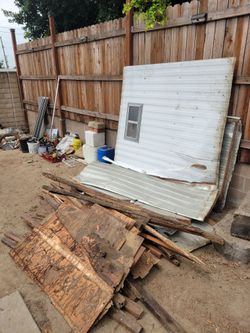 Free, lots of metal scrap, and more. Must take all