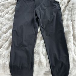 Lululemon Men ABC Classic-Fit Trouser 35W 32L Warpstreme Black