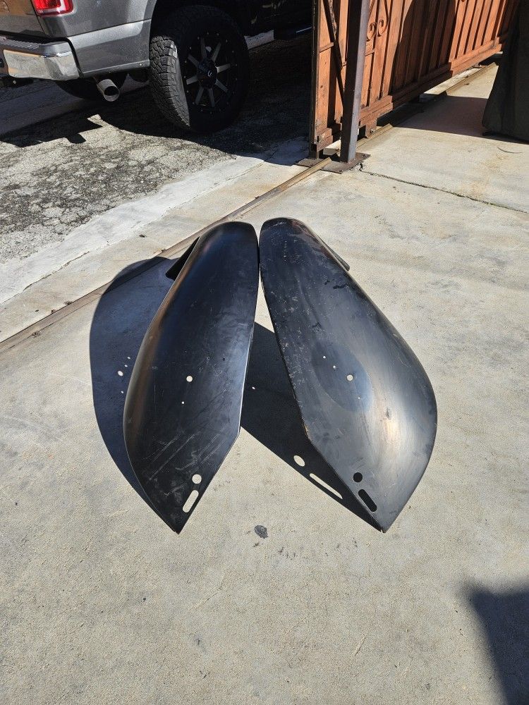 Vw Bug Ribbed Rear Fenders 