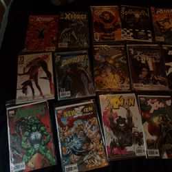 Marvel/DC Comic Lot (20+ issues, X-Men, Deadpool, Batman)