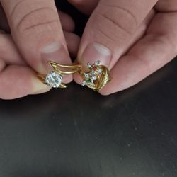 14k GE and 18k GE Rings $20 each SEE DESCRIPTION AND PHOTOS FOR SIZES, WEIGHT AND DETAILS