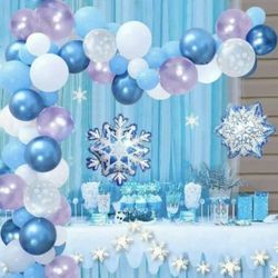 Frozen Garland Balloons 