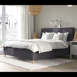 King Bed Frame For Sale (NO MATTRESS)