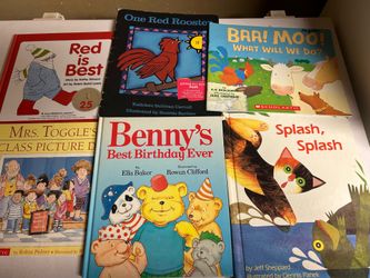 Children's book bundle of 6