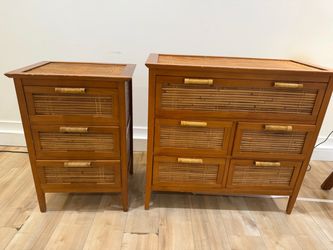 Dresser and matching nightstand