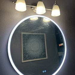 Vanity Round Mirror 