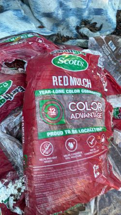 Scotts Red Mulch Color Advantage Bags