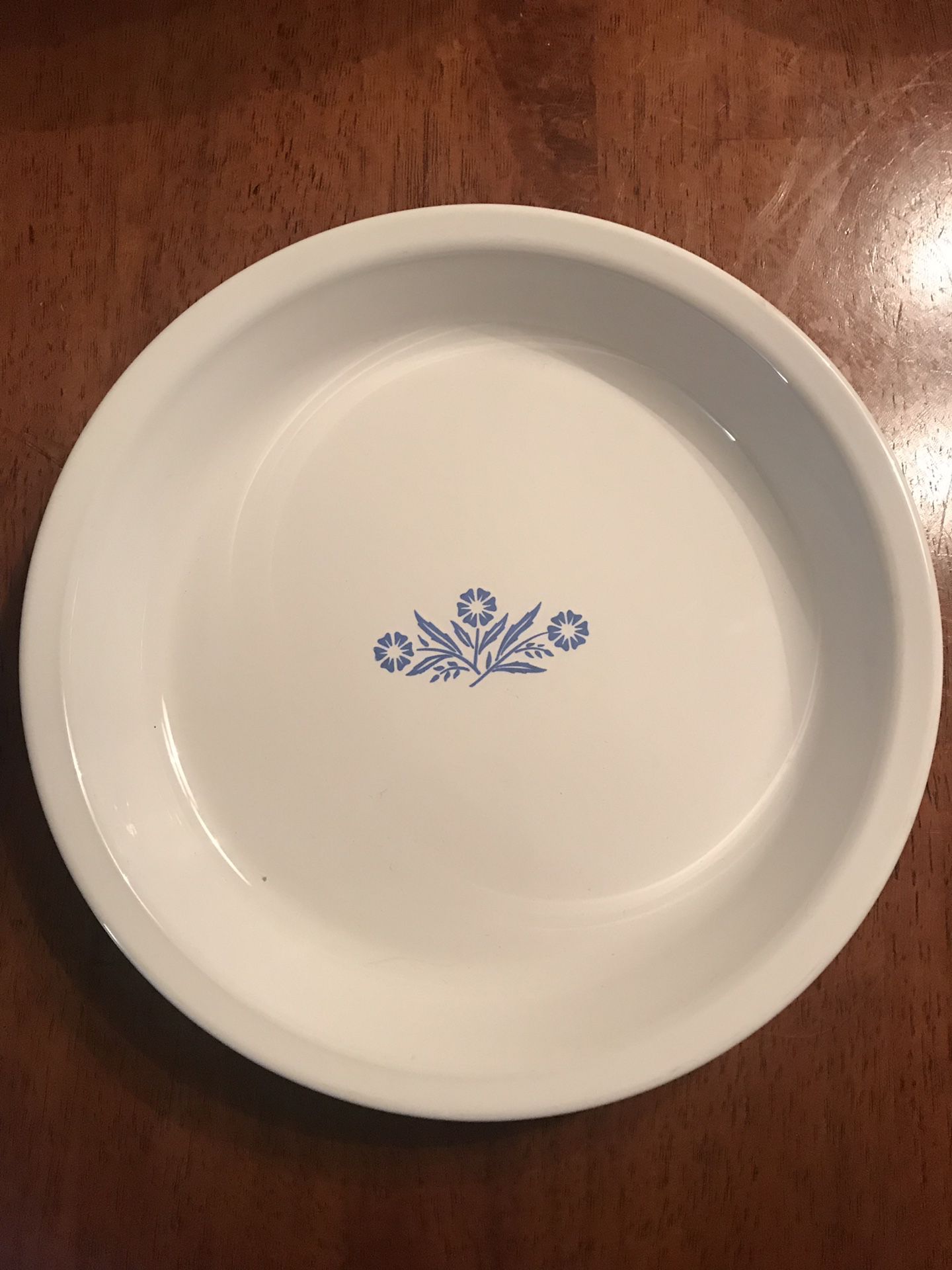 Vintage Corningware Blue Cornflower Pie Plate