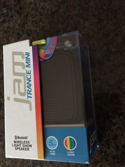 Jam mini speaker Bluetooth, wireless, light show speaker