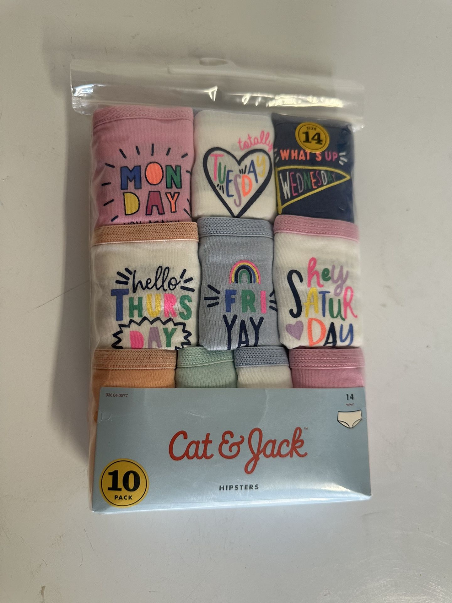 Cotton underwear for girls size 14