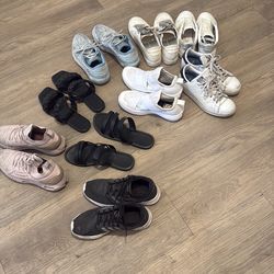 Size 8 tennis shoes and sandals