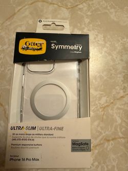 iPhone 16 pro max otter box case clear