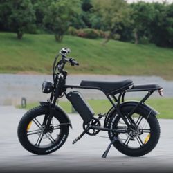 Electric Bike ⚡️ for Adults | 750W , 48V 15Ah | 20mph, 20in Fat Tires , Shi-Mano 7-Speed | Dirt, Commuter, Mountain E-Bike