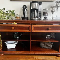 Coffee Bar Console Table