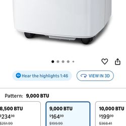 Portable AC Unit, 1 Year Old