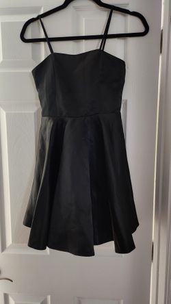 Fit and Flare Black Satin
Party Dress