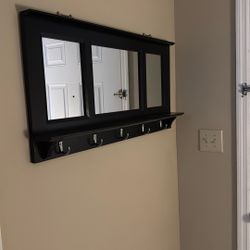 Mirror Wall Key Holder 
