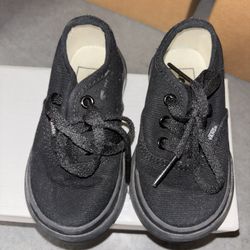 Black Toddler Vans