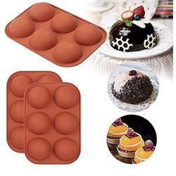 6 Holes Silicone Mold- 4 Pcs.